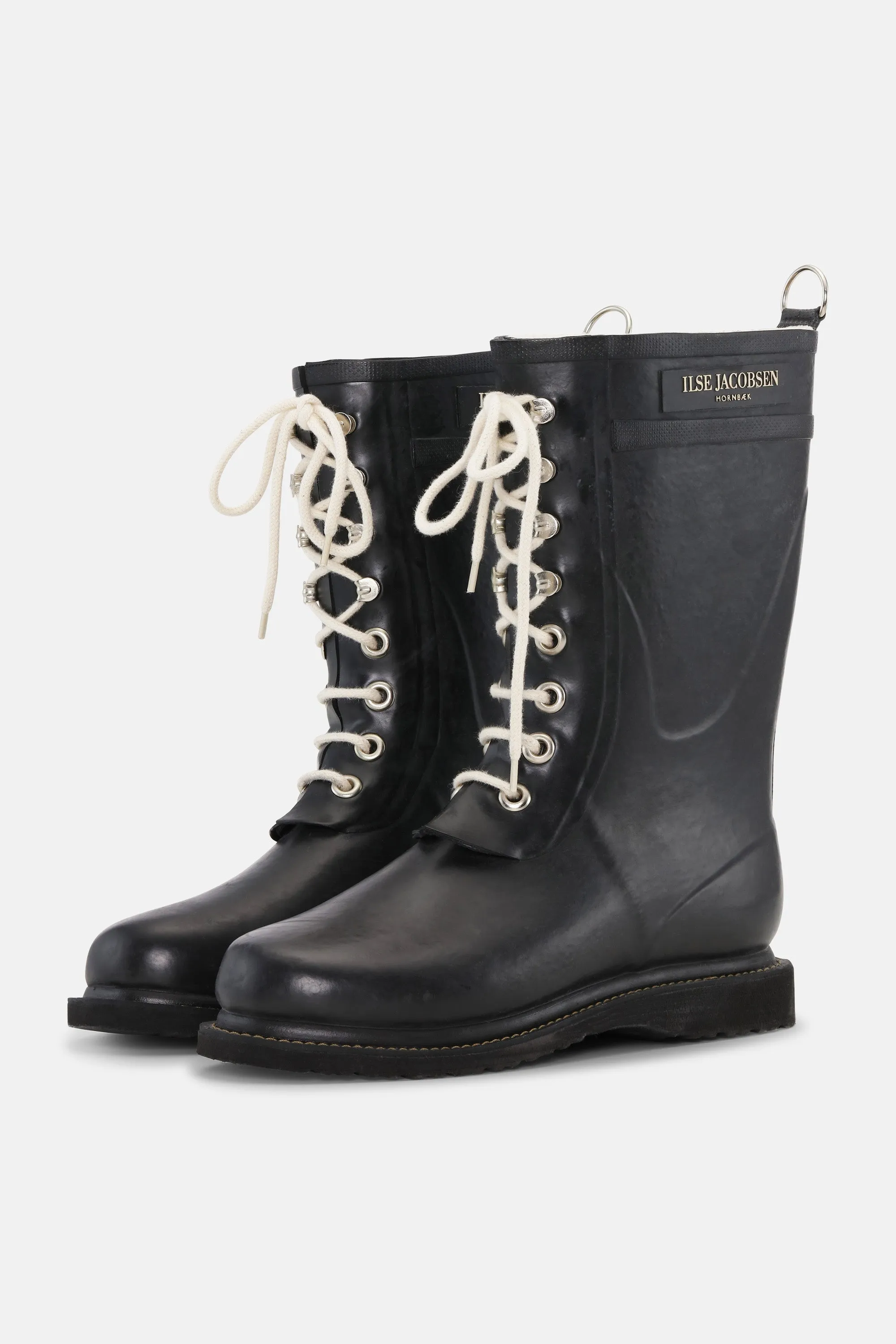 3/4 Rubber Boots - Black