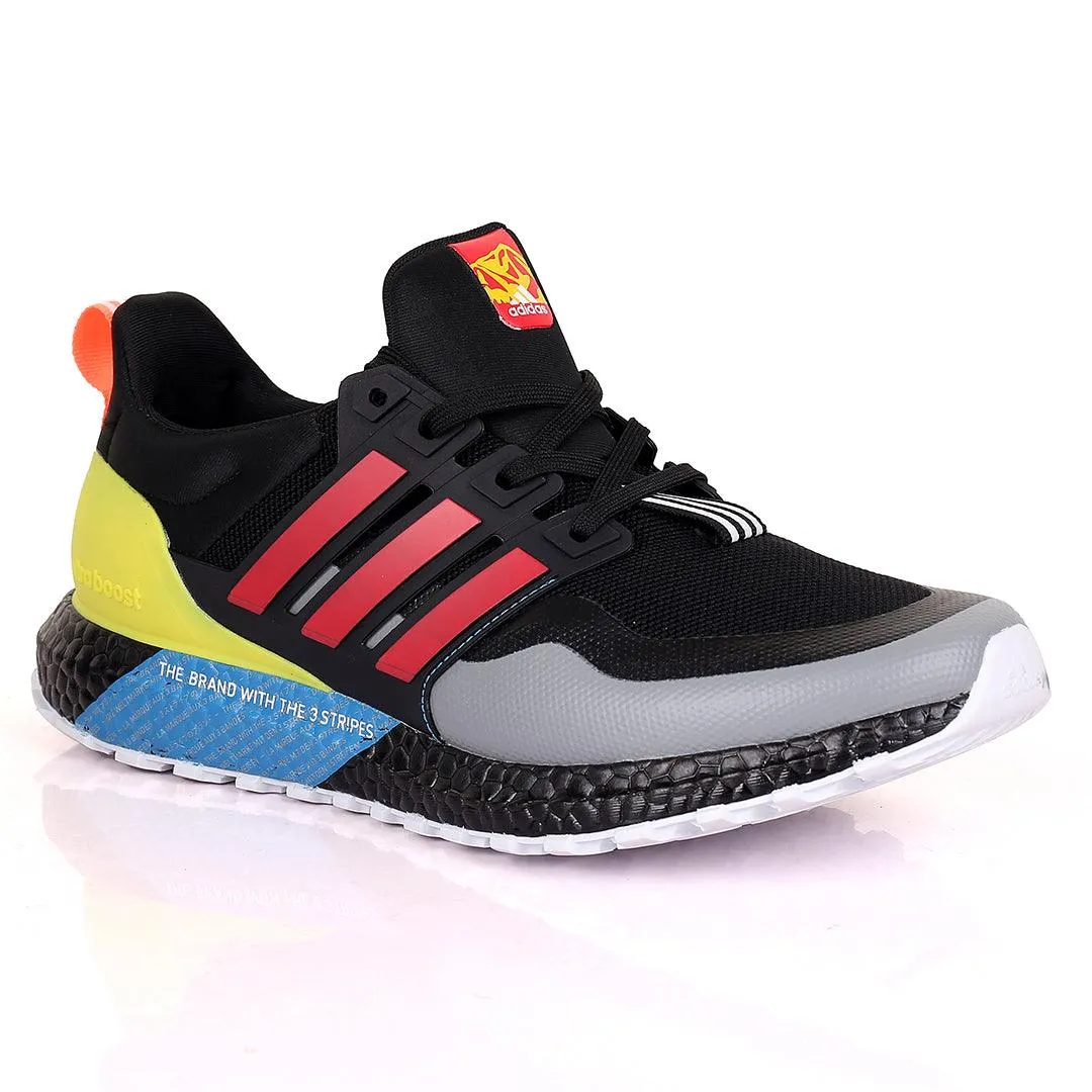 AD Three Guard Stripe Branded Multi-Color Sneakers