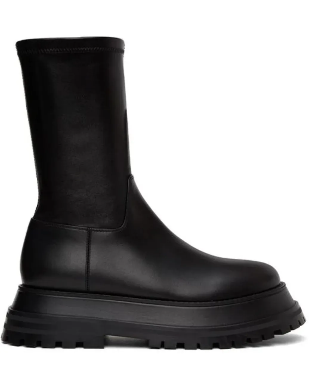 Burberry 'Hurr' Stretch-Leather Ankle Boots