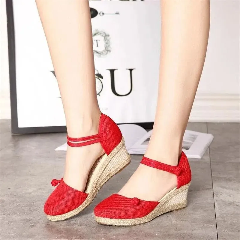 Casual Breathable Wedge Shoes