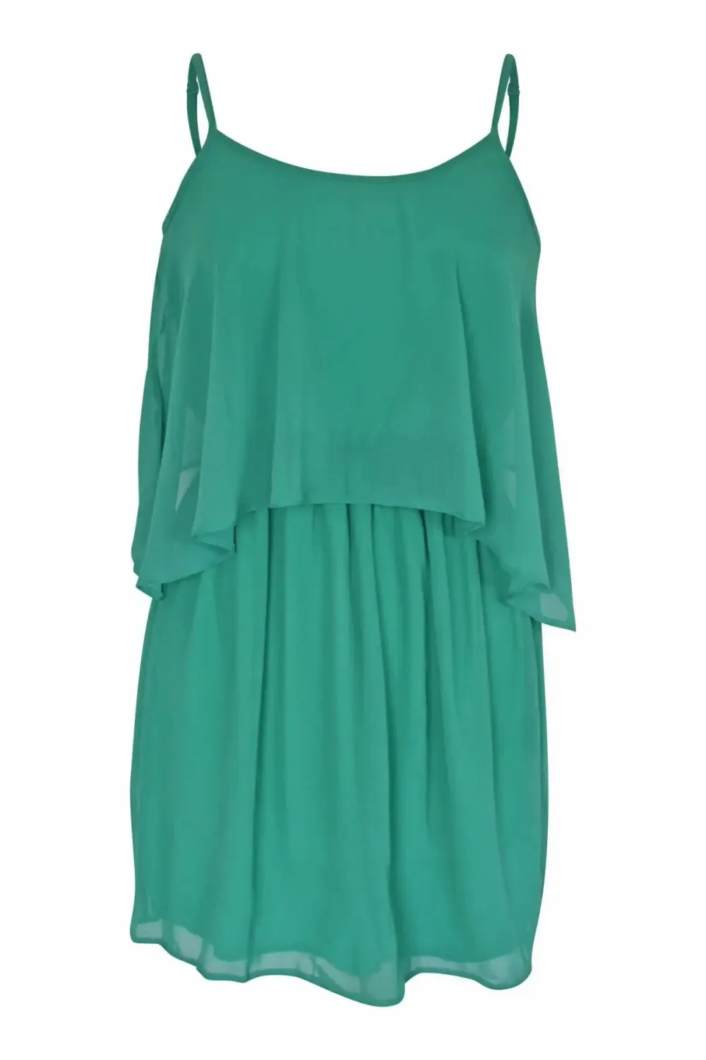 Chiffon Layered Strappy Dress