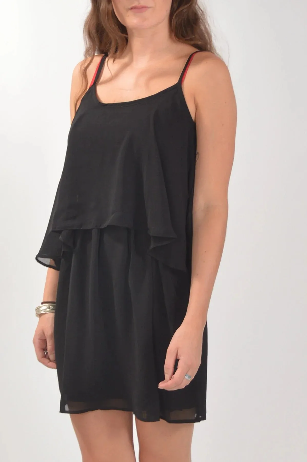 Chiffon Layered Strappy Dress