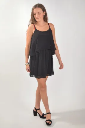 Chiffon Layered Strappy Dress