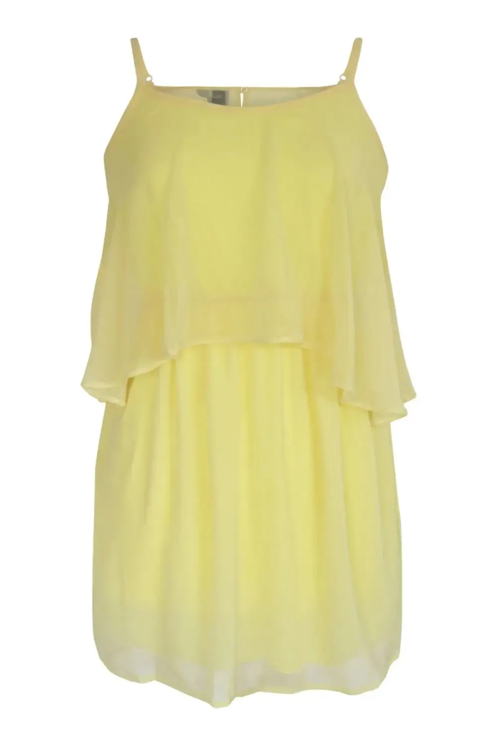 Chiffon Layered Strappy Dress