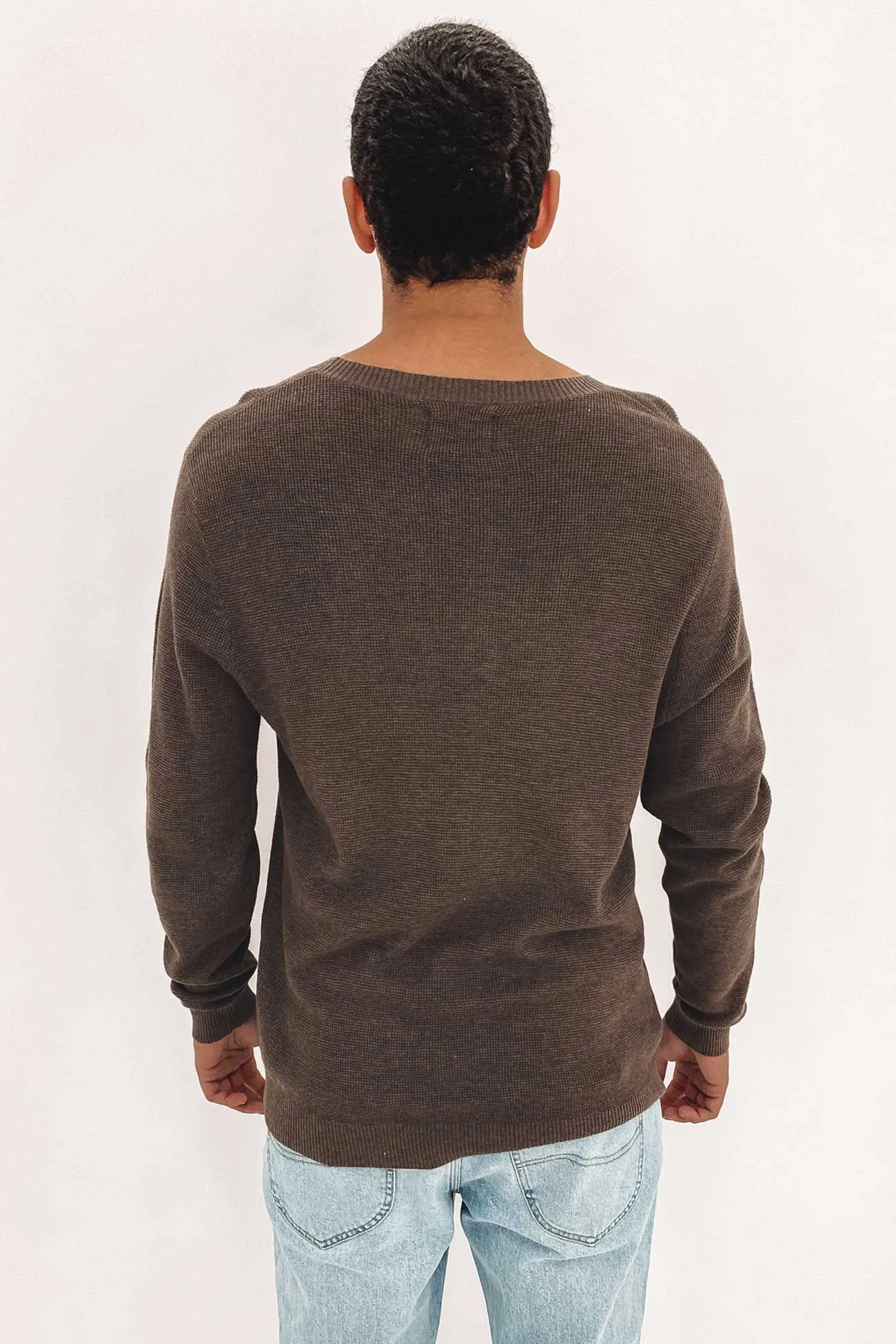 Cradle Lightweight Crew Knit Falcon