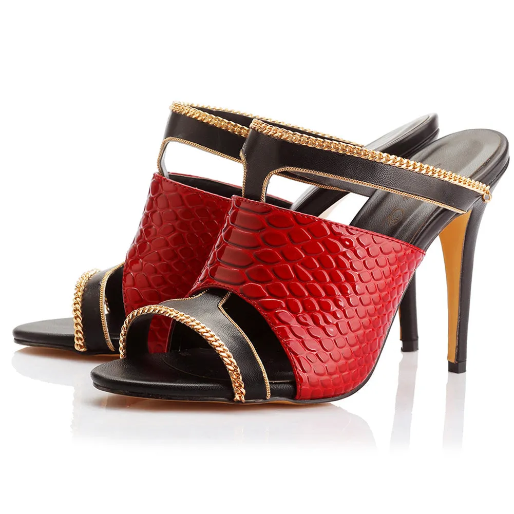 Elegant Open-Toe Women¡¯s High Heel Sandals