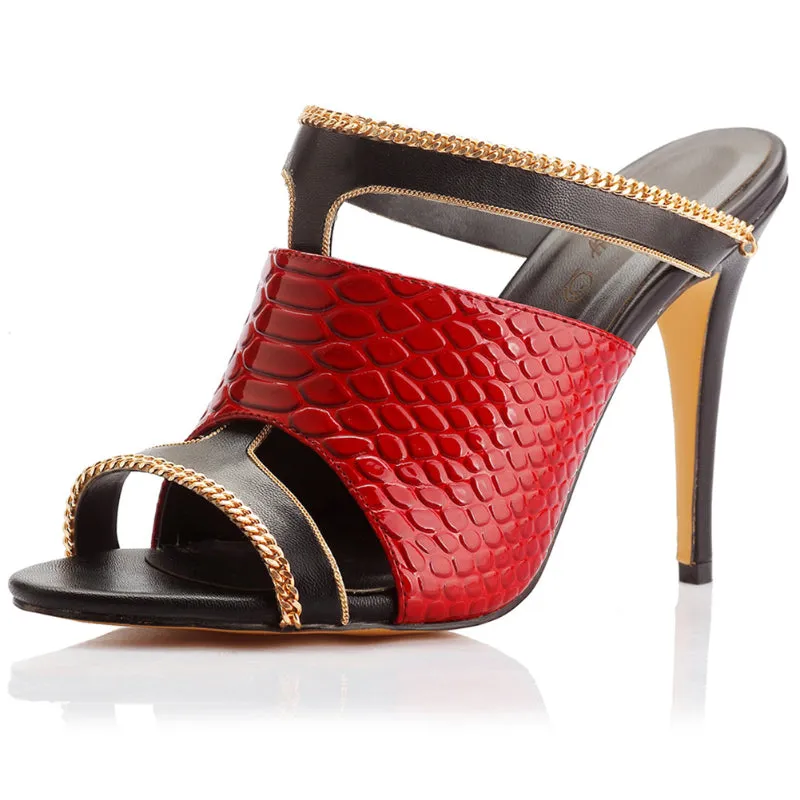 Elegant Open-Toe Women¡¯s High Heel Sandals