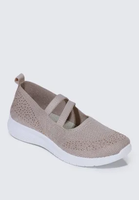 Gentle Walk Comfy Sneakers In Pink