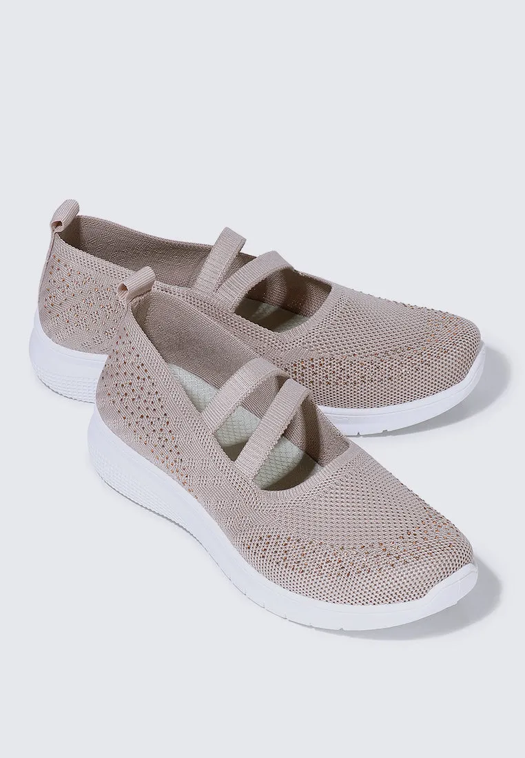 Gentle Walk Comfy Sneakers In Pink