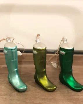 Hunter Garden Boot Ornament (Assorted Colors)