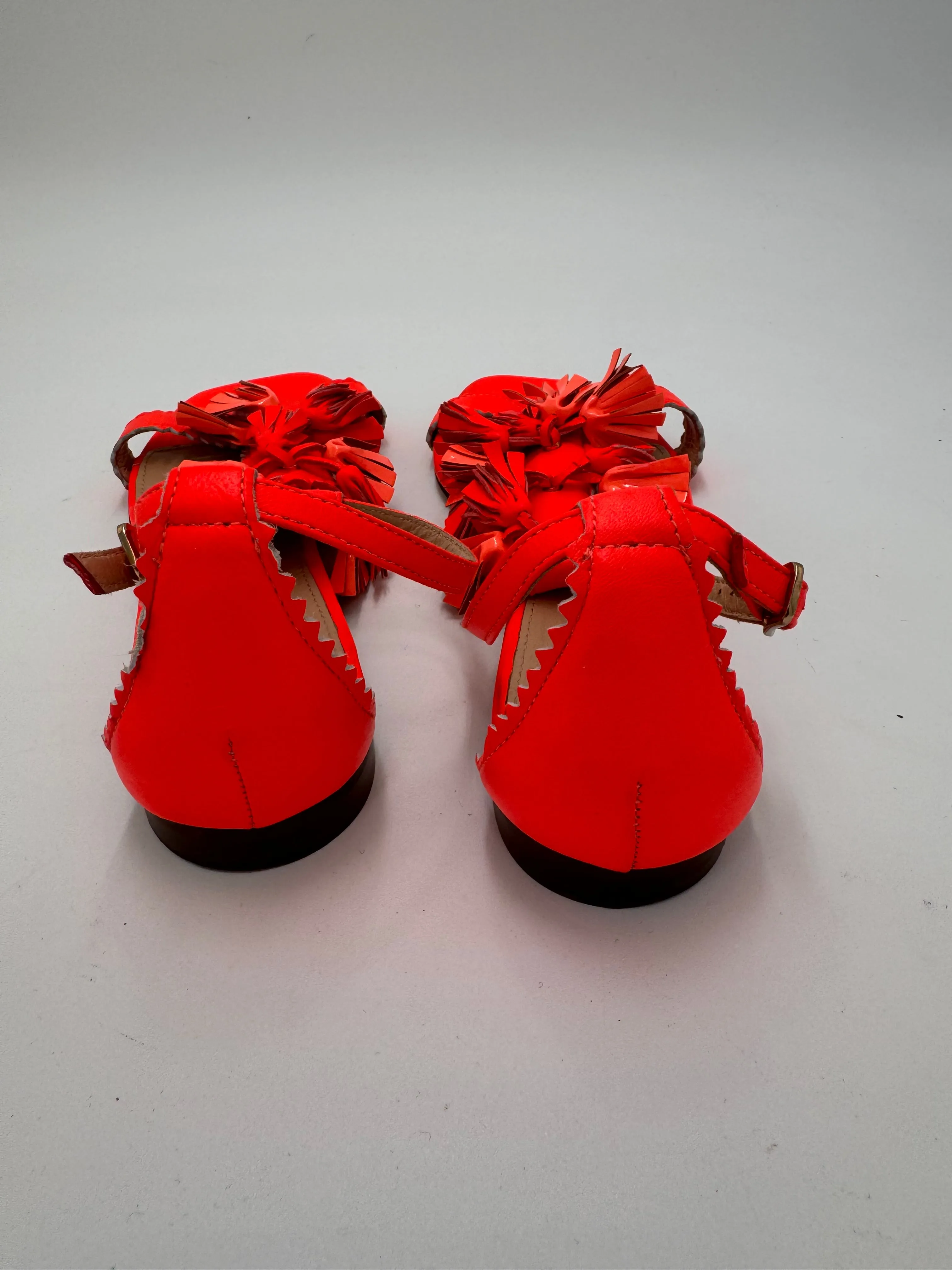 J. CREW tassel sandals size 6.5