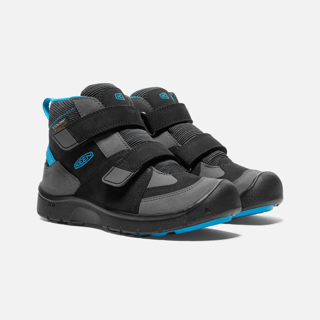 Keen Black/Blue Jewel Hikeport Mid Hiking Shoe