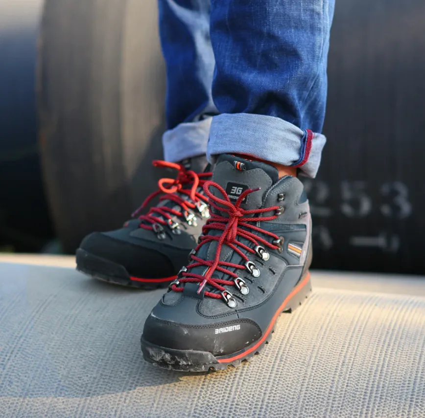 Men's Tactical Breathable Lace-Up Boots/Light Sneakers