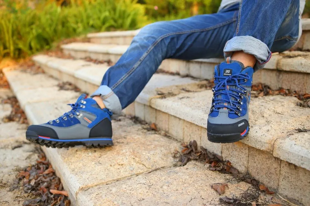 Men's Tactical Breathable Lace-Up Boots/Light Sneakers