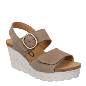 OTBT - PEASANT in GREIGE Wedge Sandals