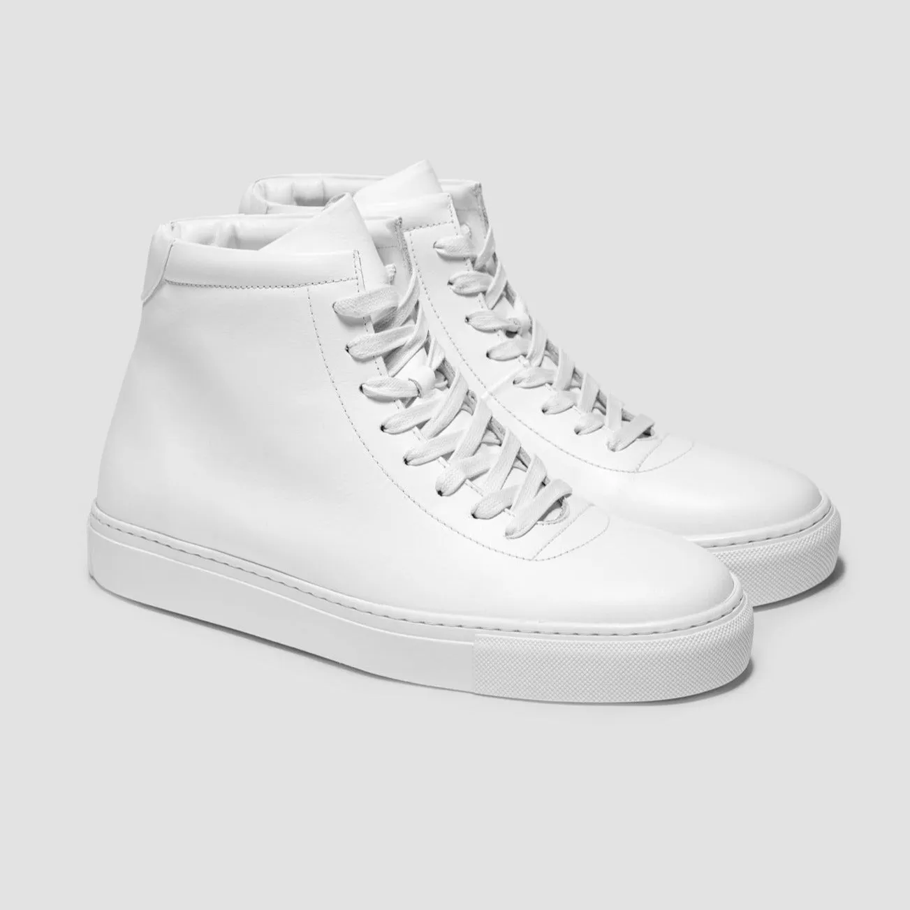 Proper High Top Sneakers White