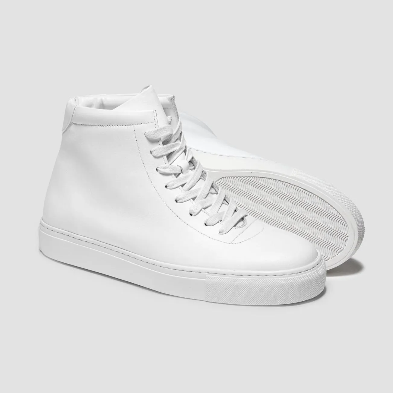 Proper High Top Sneakers White