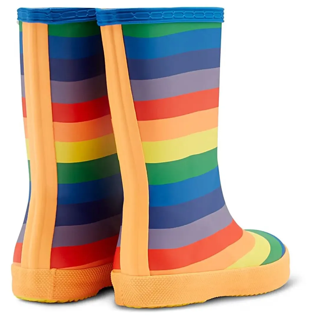 Rainbow Children's Wellington Boots - Multicoloured by Hunter