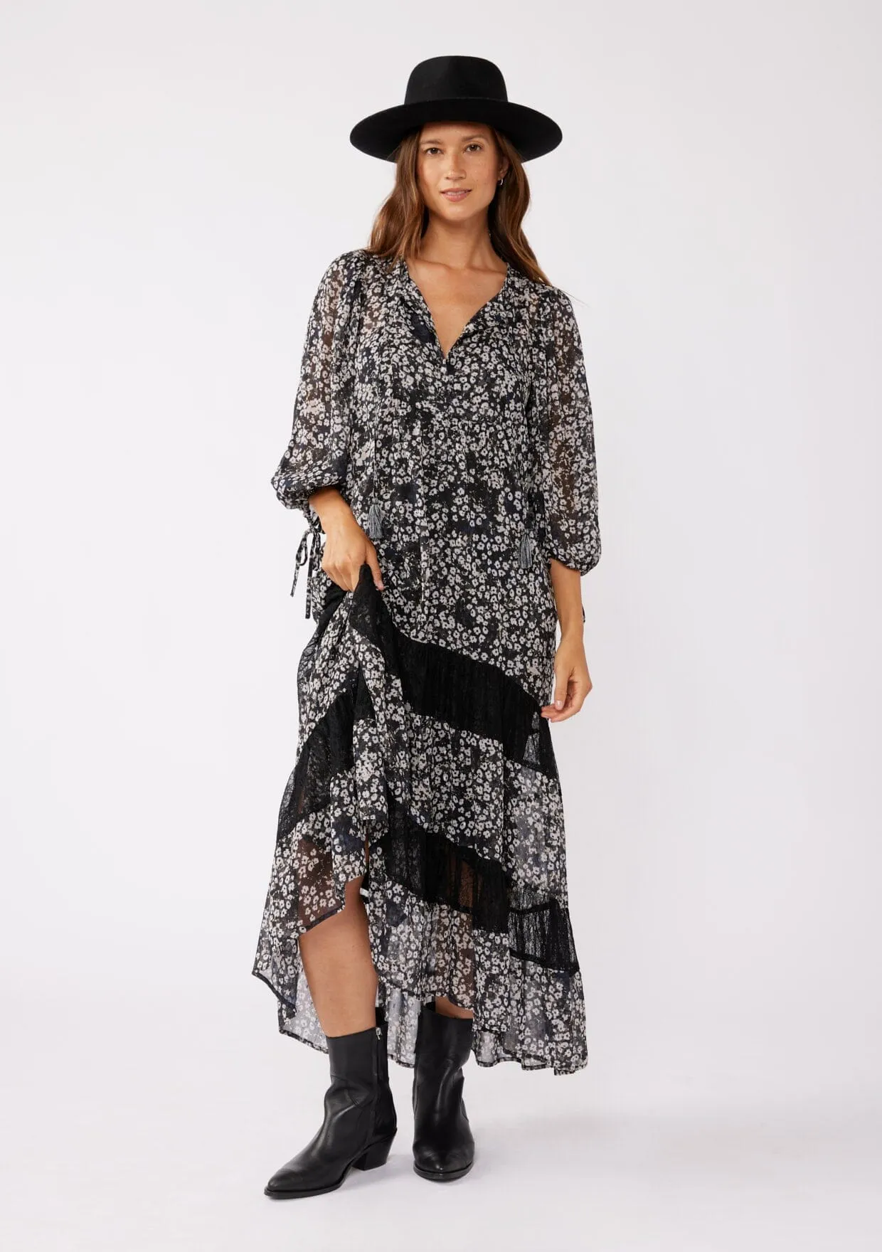 Raven's Garden Maxi Dress