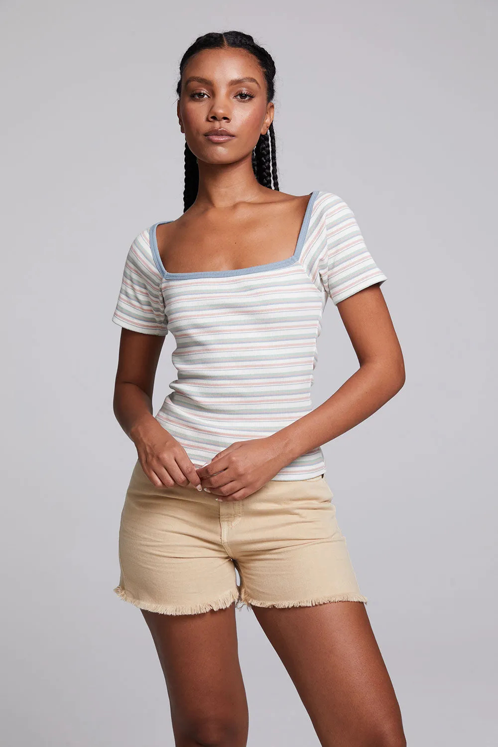 Sambuco Como Stripe Tee