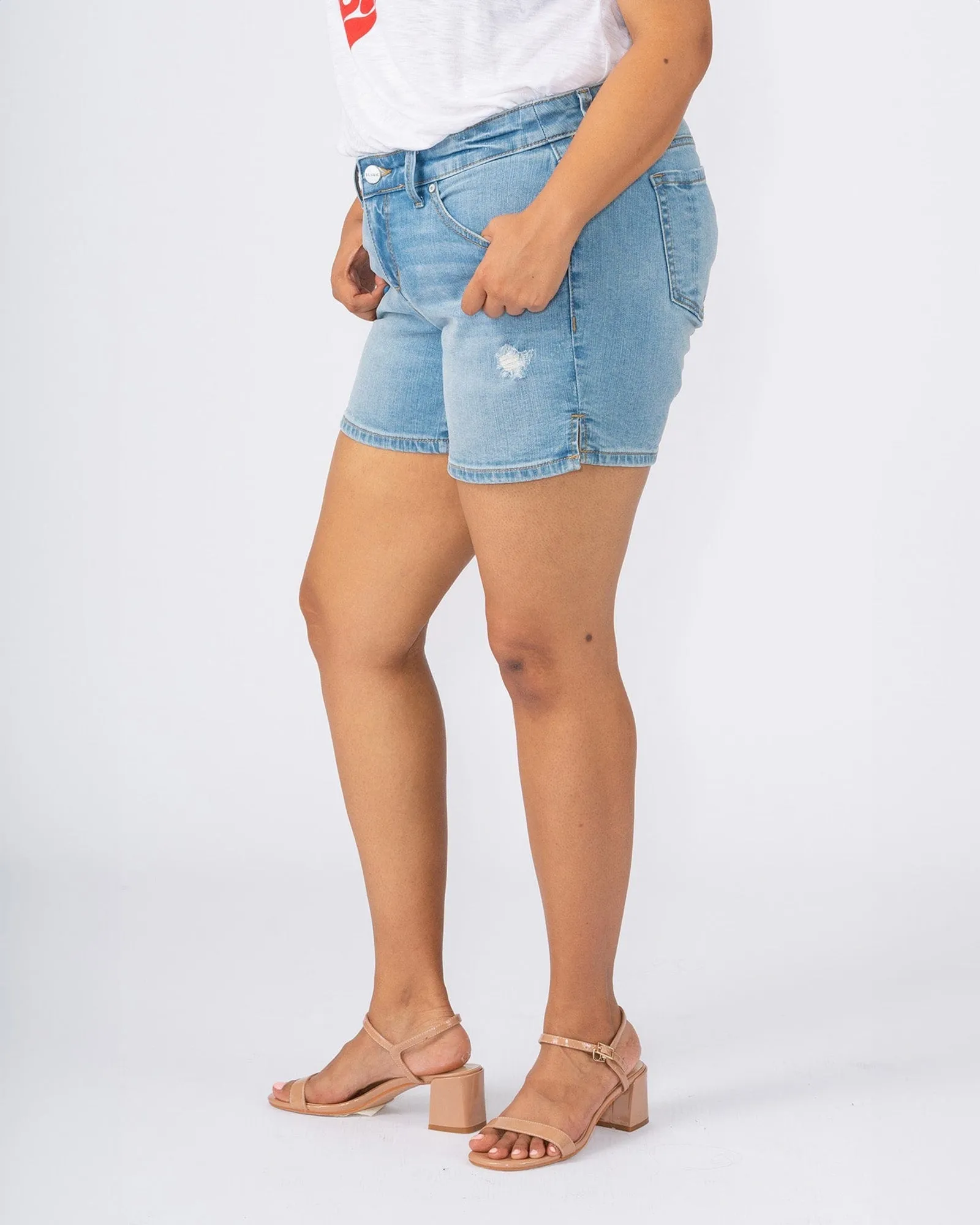 Side Vent Shorts - Maisie | MAISIE