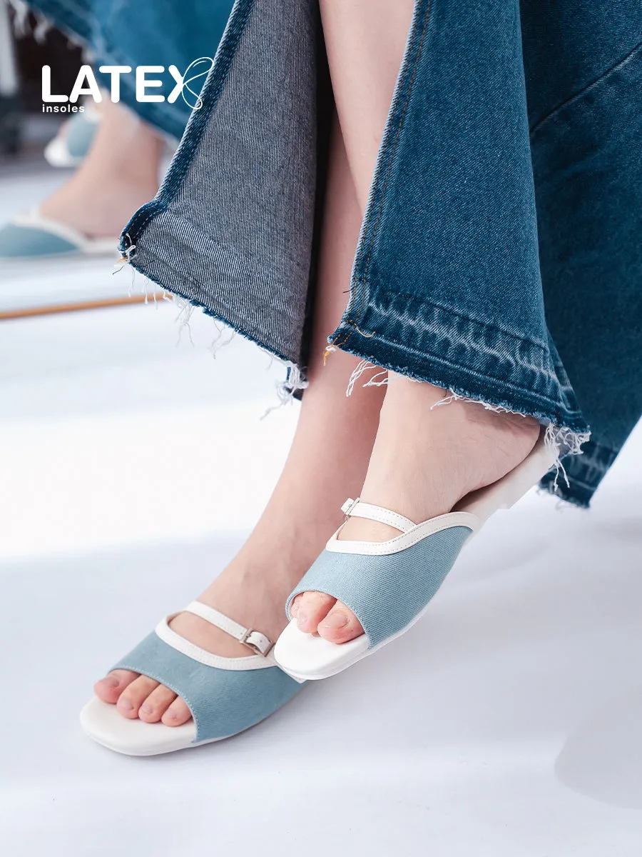 Sora Denim Sandals