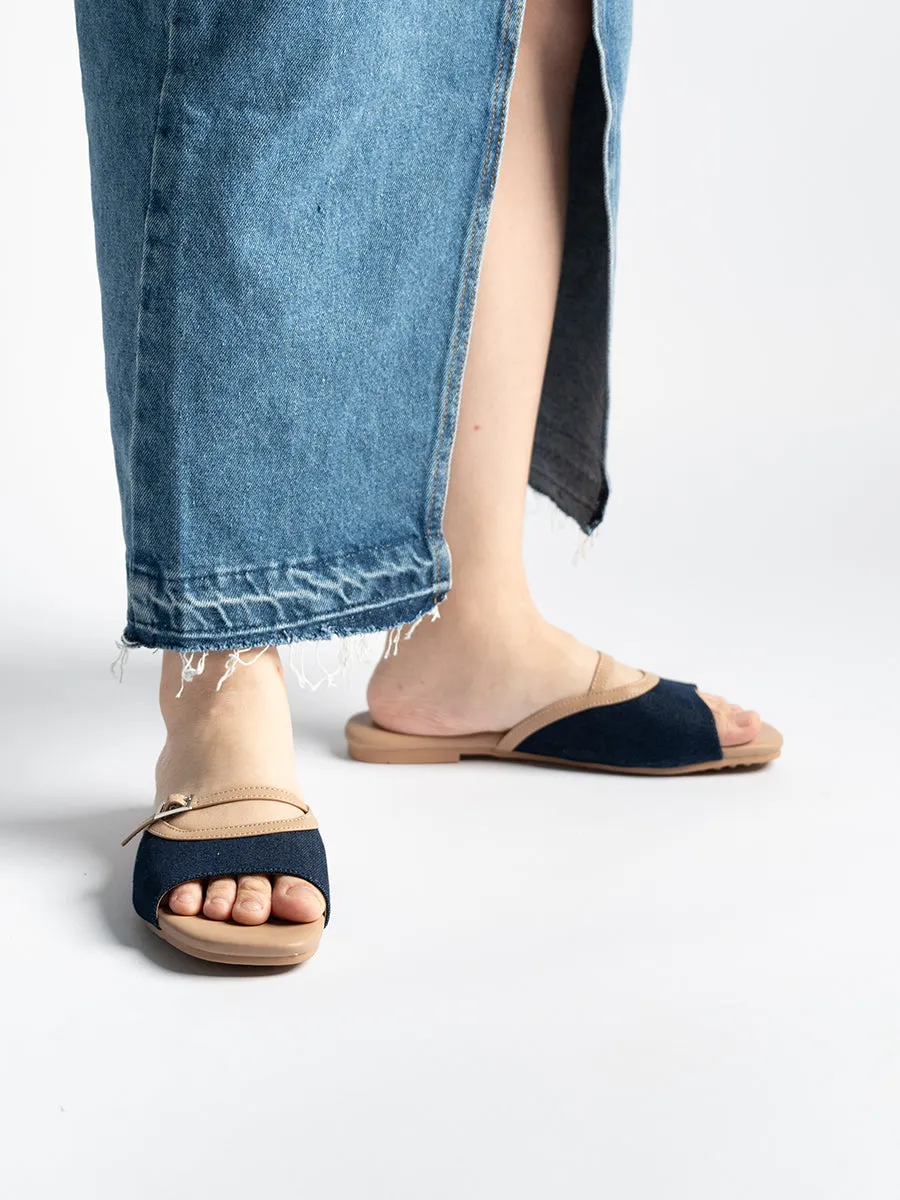 Sora Denim Sandals