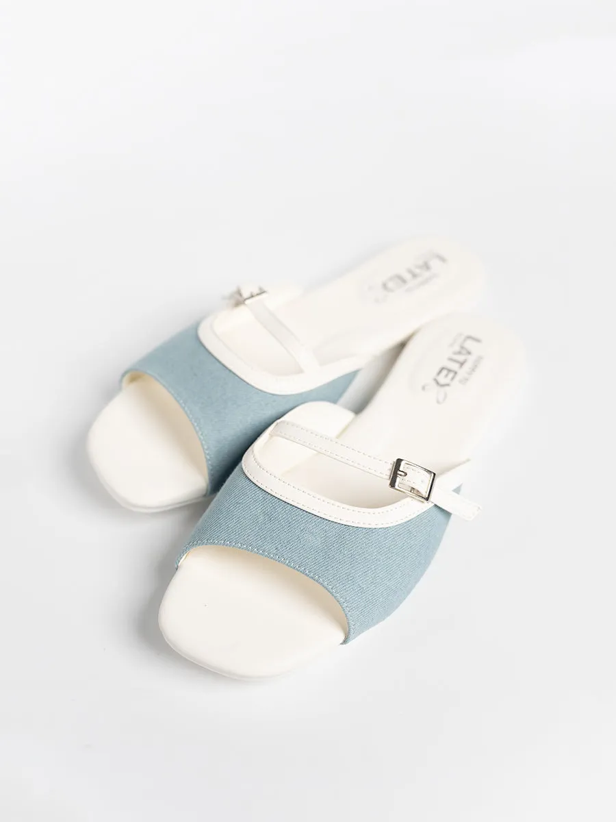 Sora Denim Sandals