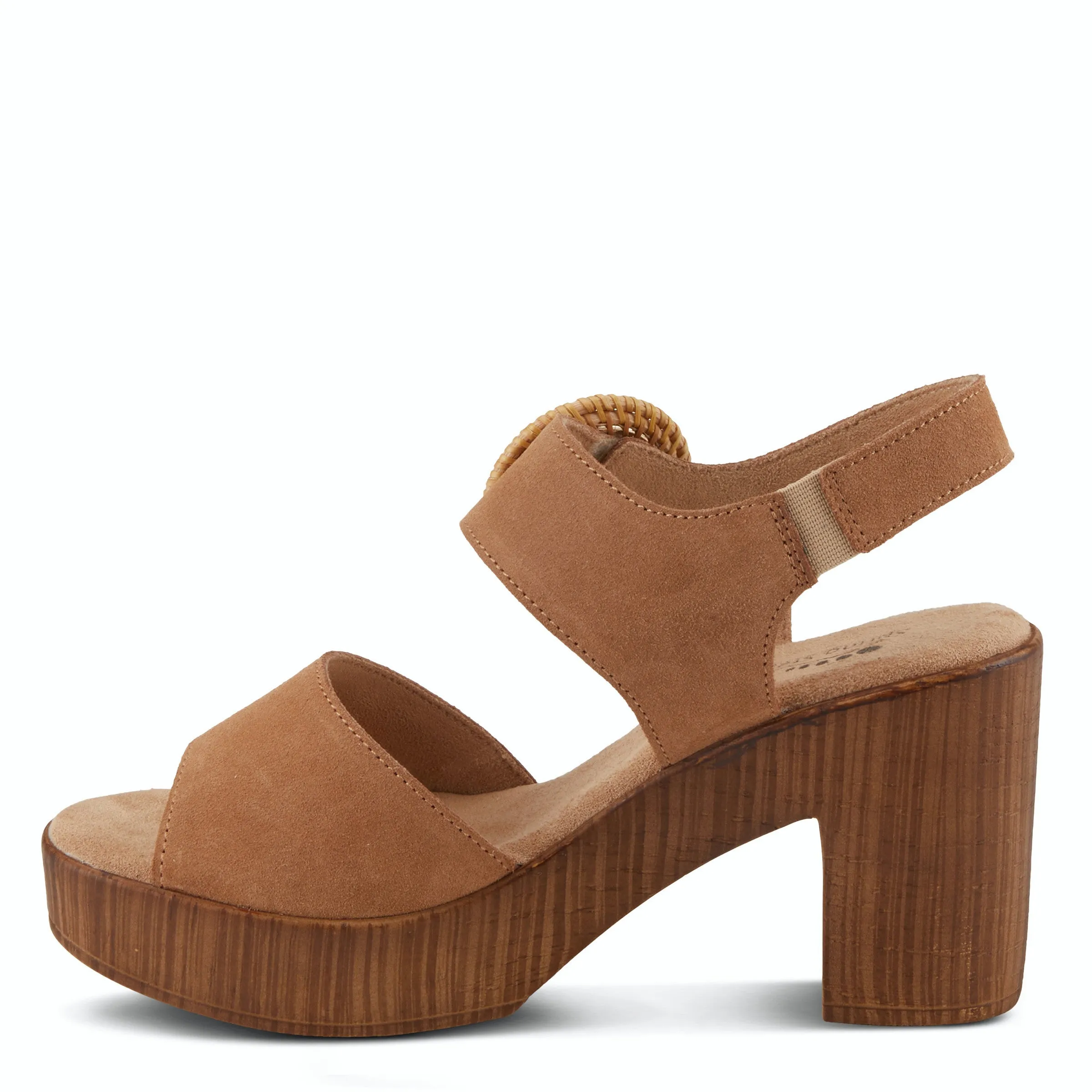 Spring Step GAMONA Leather Platform Sandal Shoe