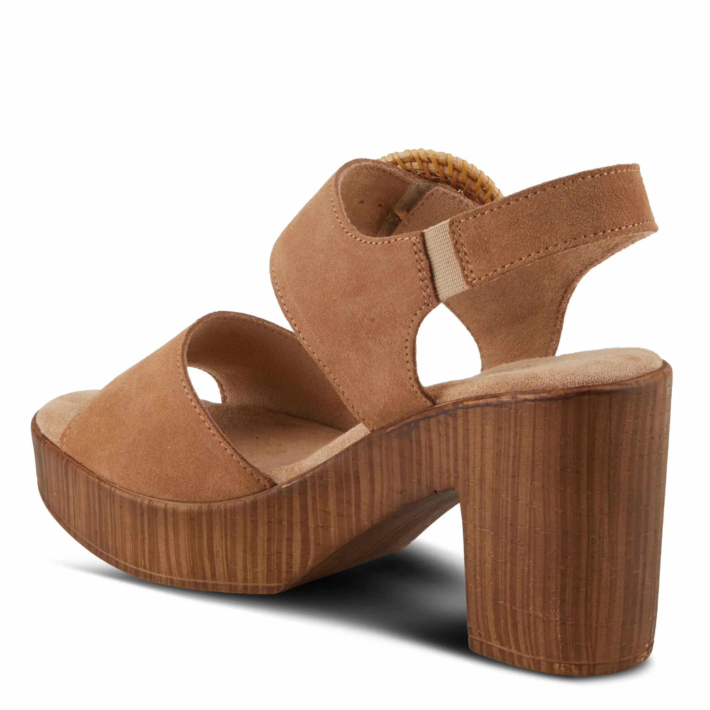 Spring Step GAMONA Leather Platform Sandal Shoe