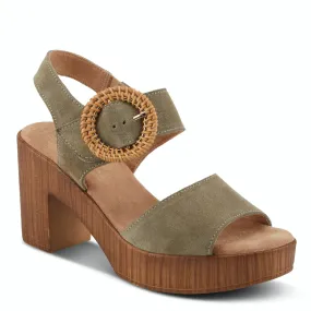 Spring Step GAMONA Leather Platform Sandal Shoe