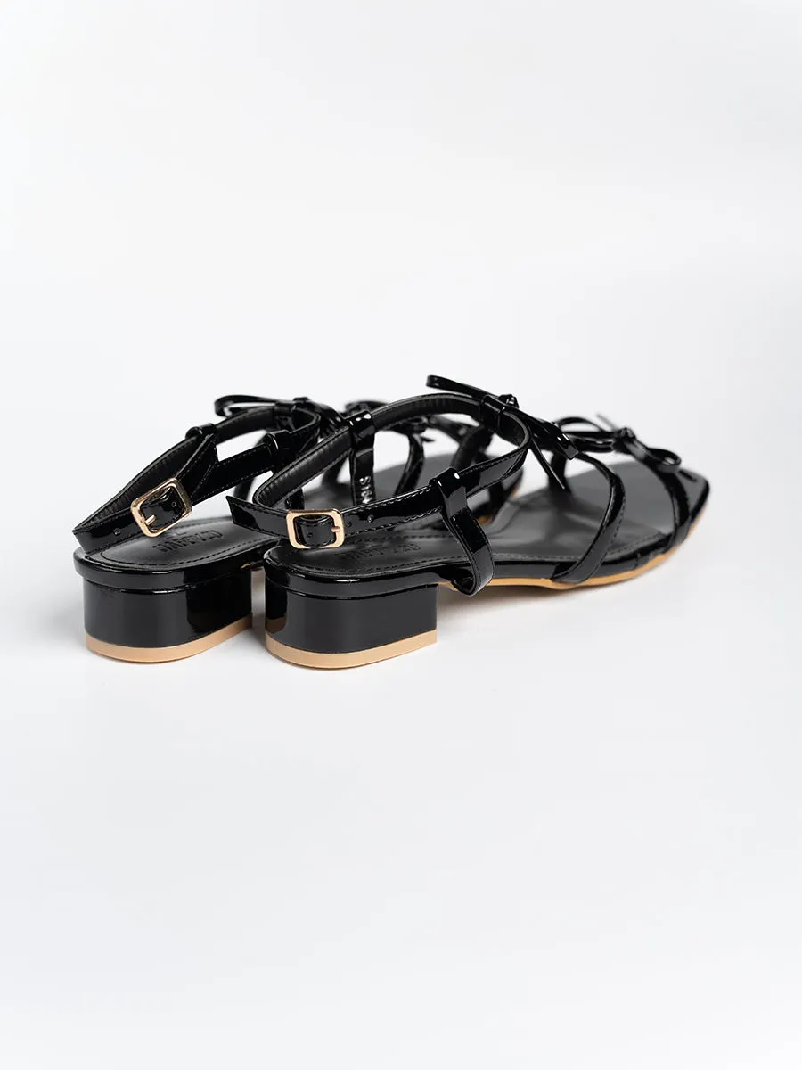 Viola Triple Ribbon Sandals