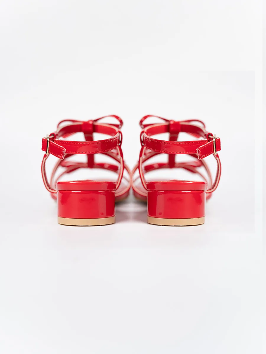 Viola Triple Ribbon Sandals