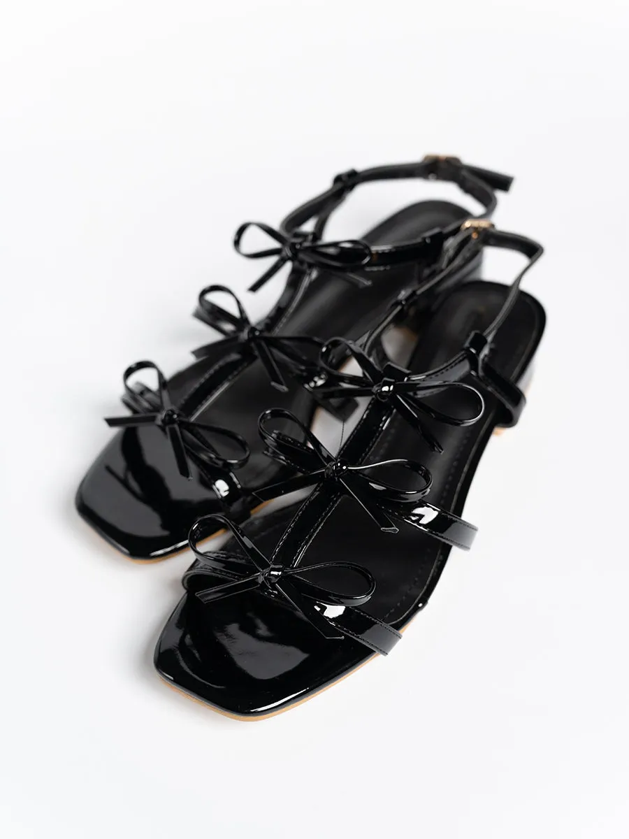 Viola Triple Ribbon Sandals