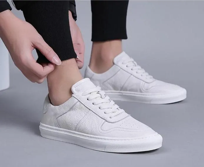 West Louis™ Breathable Casual Leather Sneakers