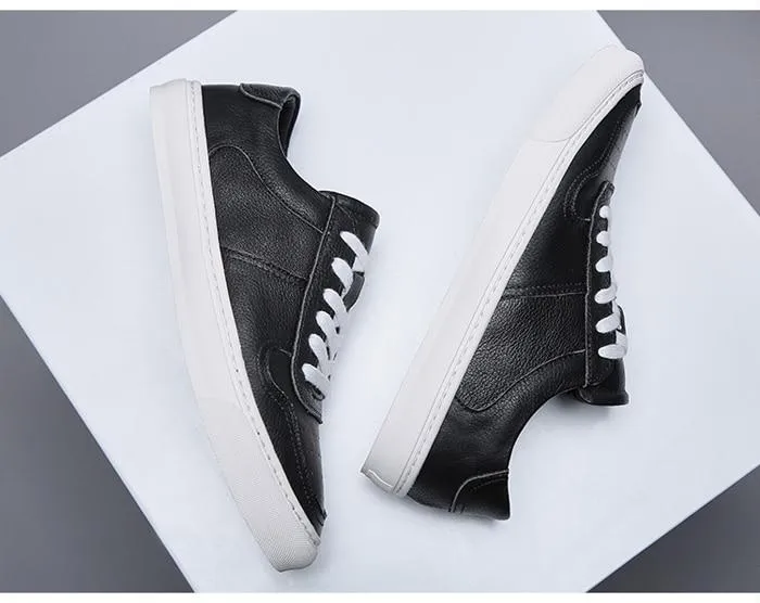 West Louis™ Breathable Casual Leather Sneakers