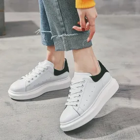 Women's Spring Casual Leather Breathable Sneakers