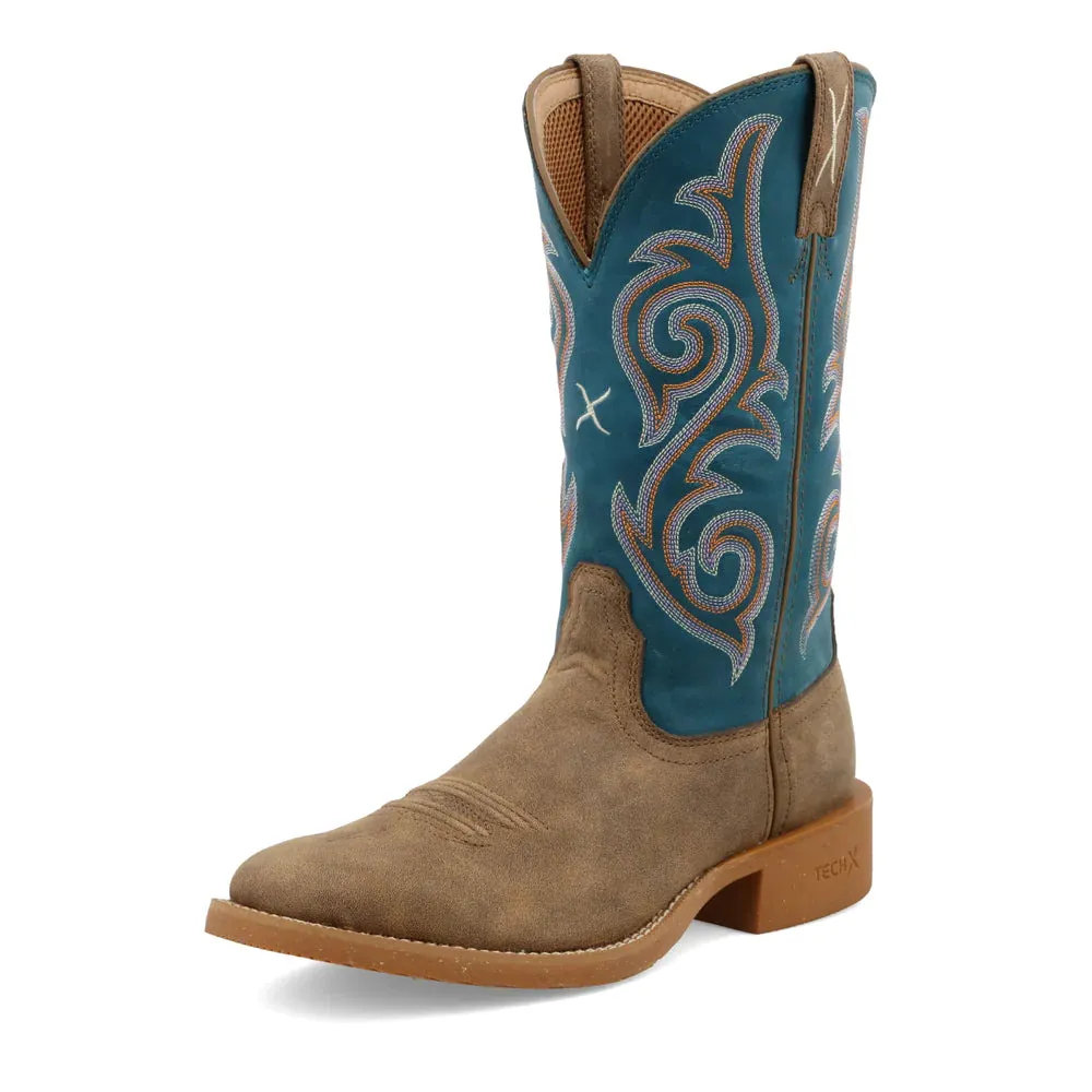 Women's Twisted  Tech X Western Square Toe Boot - WXTR001