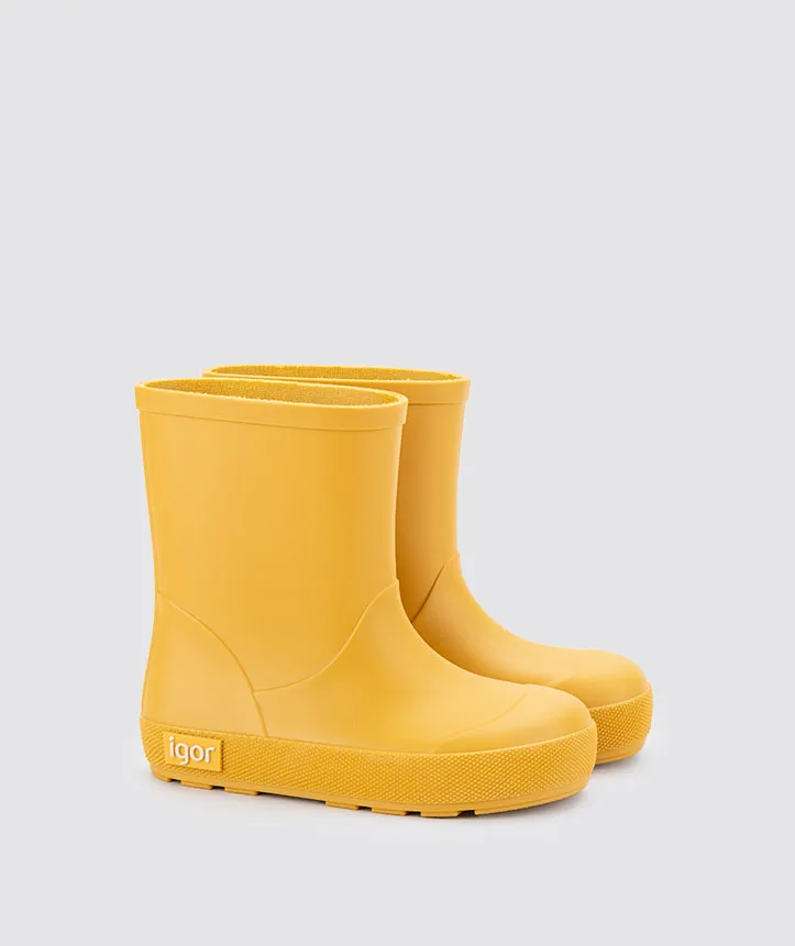 Yogi Yellow rubber boot